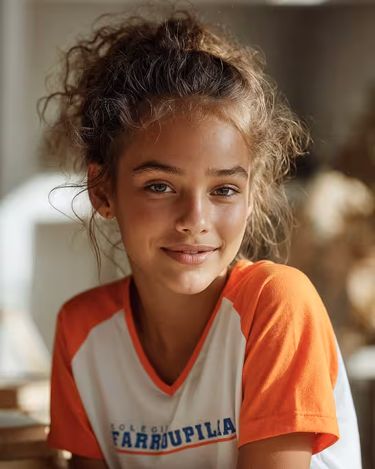 estudante do Colégio Farroupilha no projeto artístico-literário